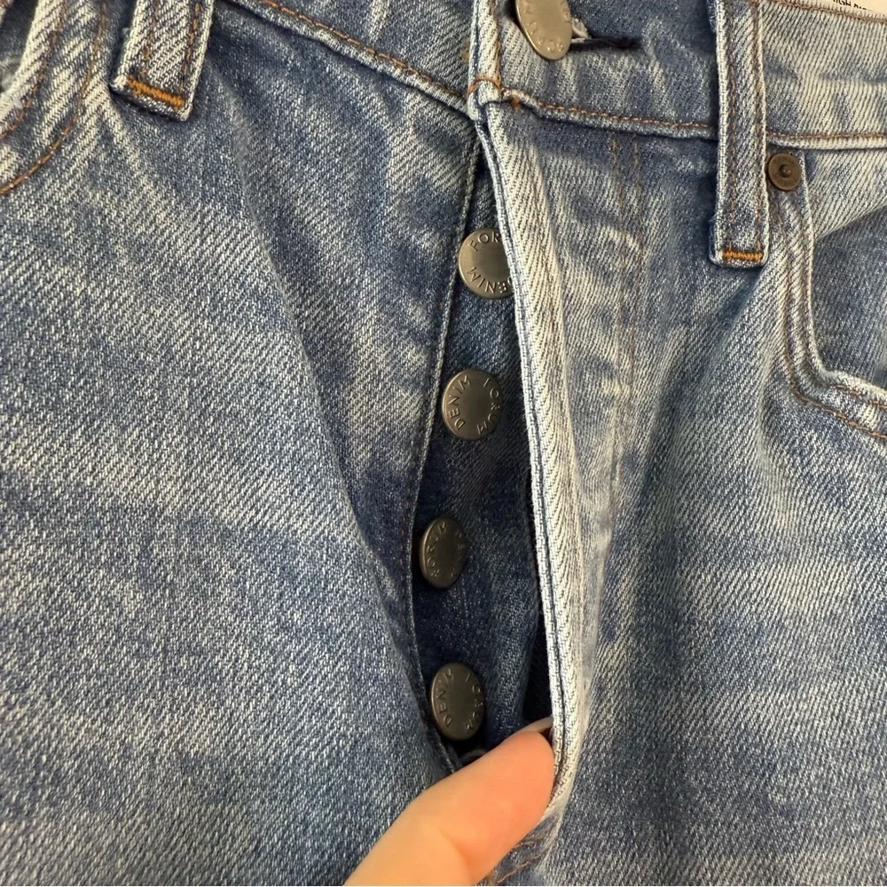 Aritzia Denim Forum The Arlo High Rise Straight Jeans Size 25W 30L - Picture 4 of 9